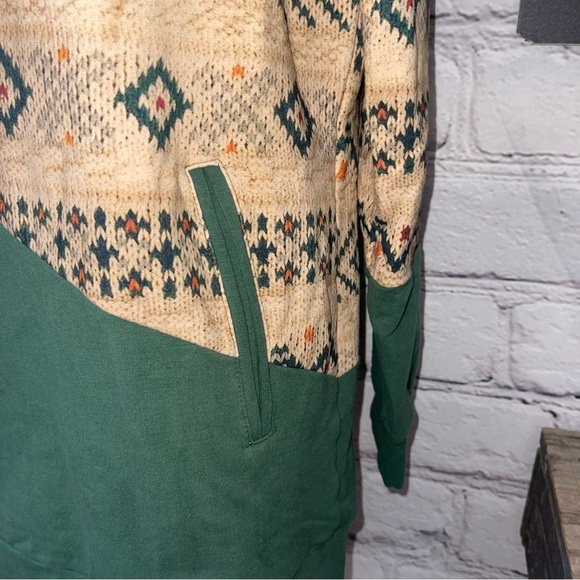 Ampersand Avenue, single hood, sweatshirt, sweater weather, print women’s large - Picture 4 of 5